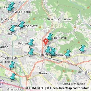 Mappa Via Brugali, 24061 Albano Sant'Alessandro BG, Italia (2.64714)