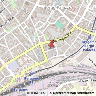 Mappa Via Andrea Moretti, 7, 24121 Bergamo, Bergamo (Lombardia)