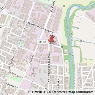 Mappa Via M. Buonarroti, 40, 24068 Seriate, Bergamo (Lombardia)