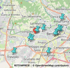 Mappa Via Lidice, 24128 Bergamo BG, Italia (1.97545)