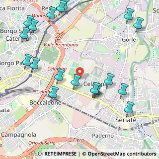 Mappa Via Castel Regina, 24125 Bergamo BG, Italia (1.31579)