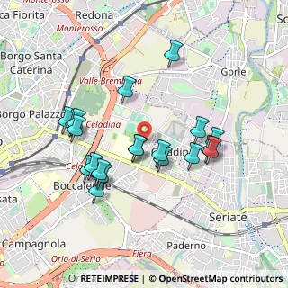 Mappa Via Castel Regina, 24125 Bergamo BG, Italia (0.8755)