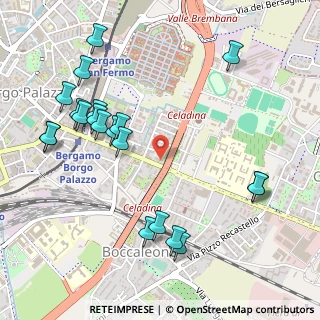 Mappa Via Borgo Palazzo, 24125 Bergamo BG, Italia (0.599)
