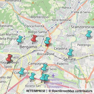 Mappa Via Borgo Palazzo, 24125 Bergamo BG, Italia (2.83417)