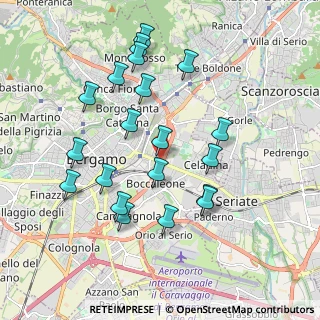 Mappa Via Borgo Palazzo, 24125 Bergamo BG, Italia (1.9075)
