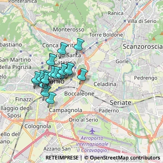 Mappa Via Borgo Palazzo, 24125 Bergamo BG, Italia (1.664)