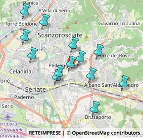 Mappa Via Cattaneo, 24066 Pedrengo BG, Italia (1.83077)