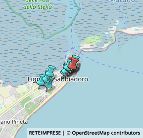 Mappa Viale Italia, 33054 Lignano Sabbiadoro UD, Italia (0.83538)