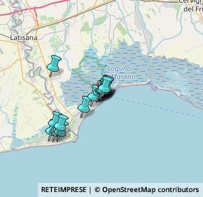 Mappa Viale Italia, 33054 Lignano Sabbiadoro UD, Italia (4.15563)