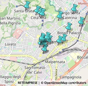 Mappa Via Sant'Orsola, 24122 Bergamo BG, Italia (0.75895)