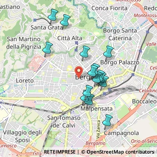 Mappa Via Sant'Orsola Angolo, 24122 Bergamo BG, Italia (0.81867)