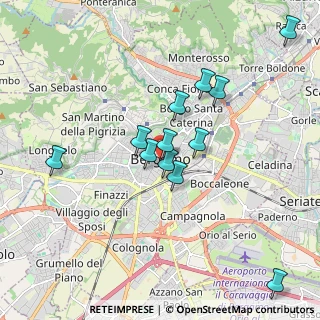 Mappa Largo Porta Nuova, 24122 Bergamo BG, Italia (1.72667)