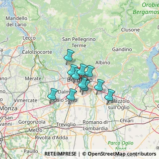 Mappa Largo Porta Nuova, 24122 Bergamo BG, Italia (7.75818)