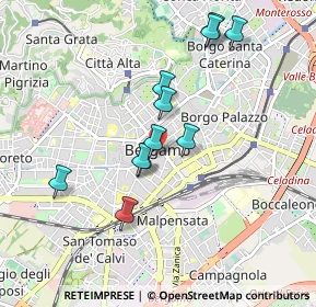 Mappa Largo Porta Nuova, 24122 Bergamo BG, Italia (0.81455)