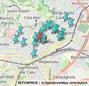 Mappa Largo Porta Nuova, 24122 Bergamo BG, Italia (0.672)