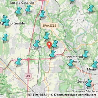 Mappa Via Cavour, 22070 Bregnano CO, Italia (6.6615)
