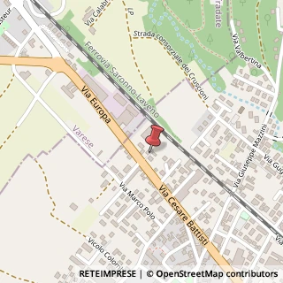 Mappa Via C. Battisti, 11, 22070 Locate Varesino, Como (Lombardia)