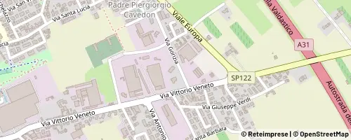 Mappa Marano Vicentino