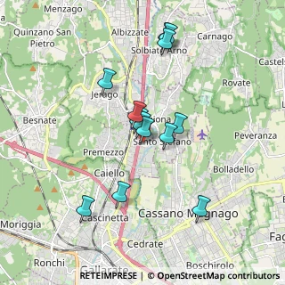Mappa Via Giacomo Matteotti, 21044 Cavaria Con Premezzo VA, Italia (1.61308)