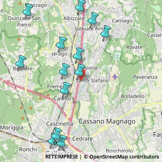 Mappa Via Giacomo Matteotti, 21044 Cavaria Con Premezzo VA, Italia (2.55077)