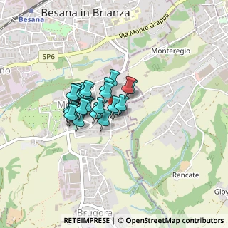 Mappa Via Papa Giovanni XXIII, 20842 Besana In Brianza MB, Italia (0.27308)