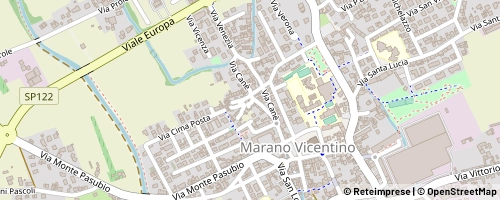 Mappa Marano Vicentino