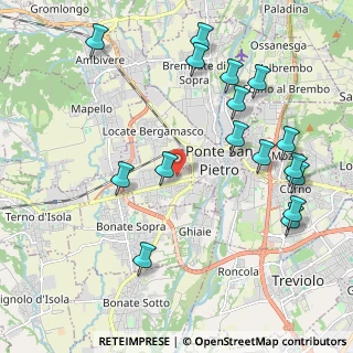 Mappa Via G. Pascoli, 24030 Presezzo BG, Italia (2.36375)