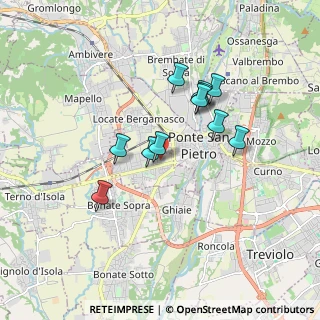 Mappa Via G. Pascoli, 24030 Presezzo BG, Italia (1.44455)
