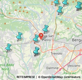 Mappa Via G. Pascoli, 24030 Presezzo BG, Italia (5.52083)