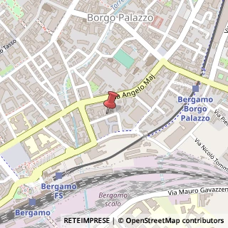 Mappa Via Andrea Moretti, 11, 24121 Bergamo, Bergamo (Lombardia)