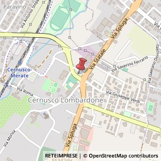 Mappa Via del Formello, 26, 23870 Cernusco Lombardone, Lecco (Lombardia)