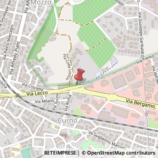 Mappa Via Crocette, 44, 24030 Mozzo, Bergamo (Lombardia)