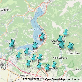 Mappa Peschiera Maraglio, 25050 Monte Isola BS, Italia (10.0375)