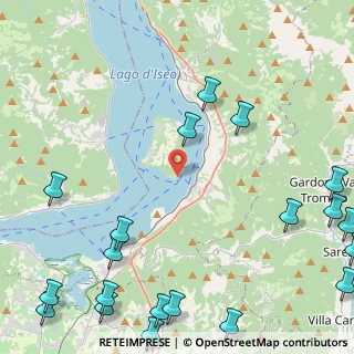 Mappa Peschiera Maraglio, 25050 Monte Isola BS, Italia (7.014)