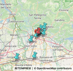 Mappa 24128 Bergamo BG, Italia (7.23182)