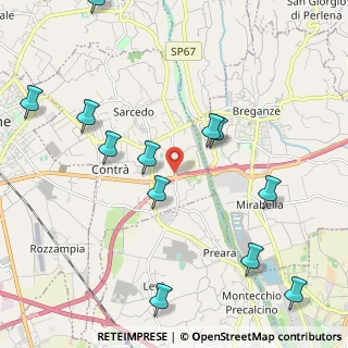 Mappa Via Villa Capra, 36030 Sarcedo VI, Italia (2.48583)