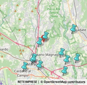 Mappa Via Varese, 21040 Oggiona Con Santo Stefano VA, Italia (4.50545)