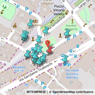 Mappa Piazza Giacomo Matteotti, 24122 Bergamo BG, Italia (0.05333)