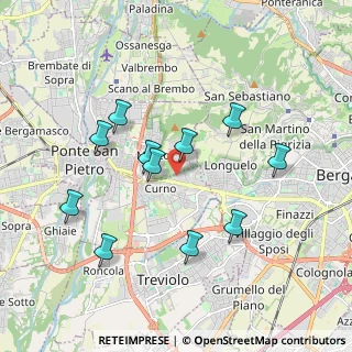 Mappa Via Trento, 24030 Curno BG, Italia (1.79)