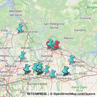 Mappa Via Trento, 24030 Curno BG, Italia (18.5805)