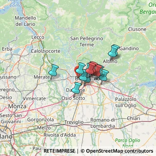 Mappa Via Trento, 24030 Curno BG, Italia (7.56)