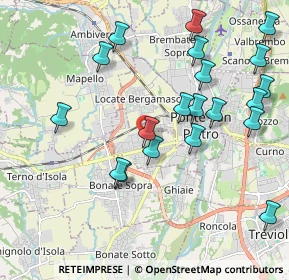 Mappa Via Magg. Salvatore Fortunato, 24030 Palazzago BG, Italia (2.1955)