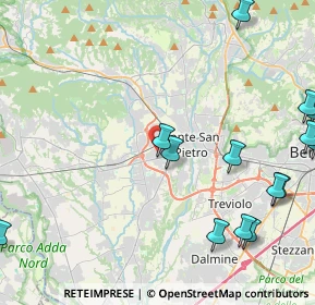 Mappa Via Michelangelo Buonarroti, 24030 Presezzo BG, Italia (5.98133)