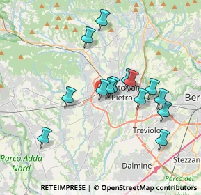 Mappa Via Michelangelo Buonarroti, 24030 Presezzo BG, Italia (3.26071)