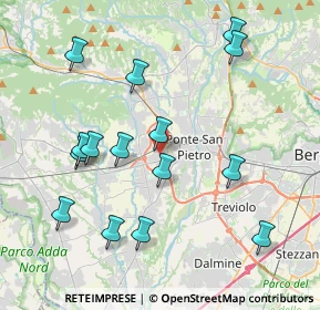 Mappa Via Michelangelo Buonarroti, 24030 Presezzo BG, Italia (4.20533)