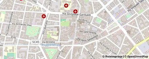 Mappa Bergamo