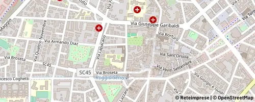 Mappa Bergamo