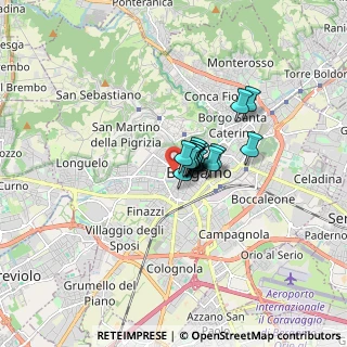 Mappa Via Sant'Antonino, 24122 Bergamo BG, Italia (0.71625)