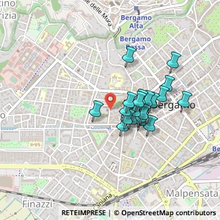 Mappa Via Sant'Antonino, 24122 Bergamo BG, Italia (0.353)