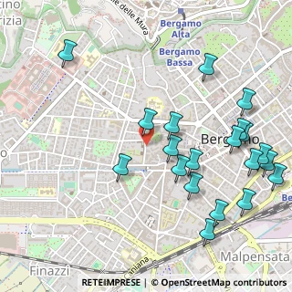 Mappa Via Sant'Antonino, 24122 Bergamo BG, Italia (0.607)